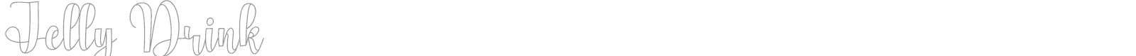 Jelly Drink font preview